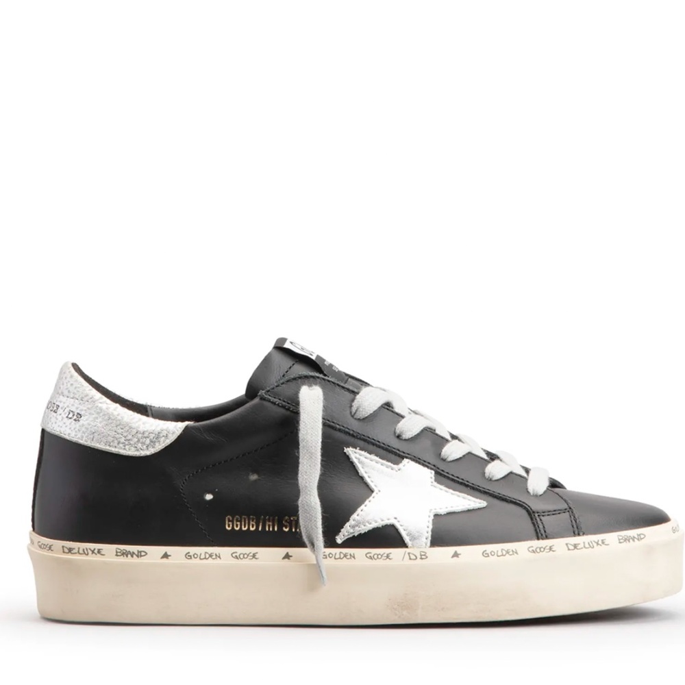 Hi Star Leather Low-Top Sneakers